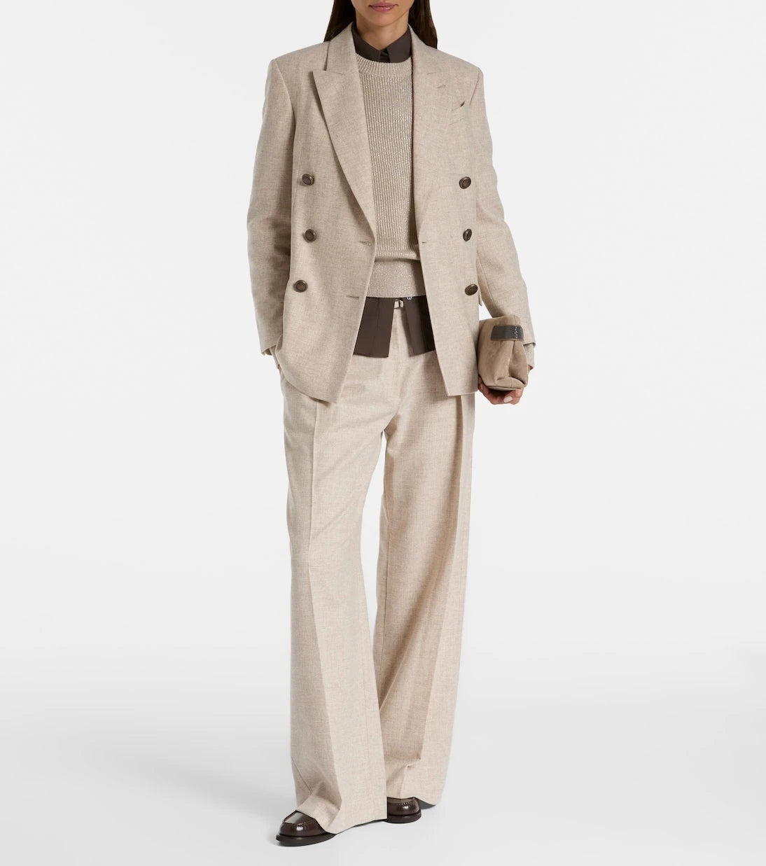 Brunello Cucinelli - Wool and cashmere blazer