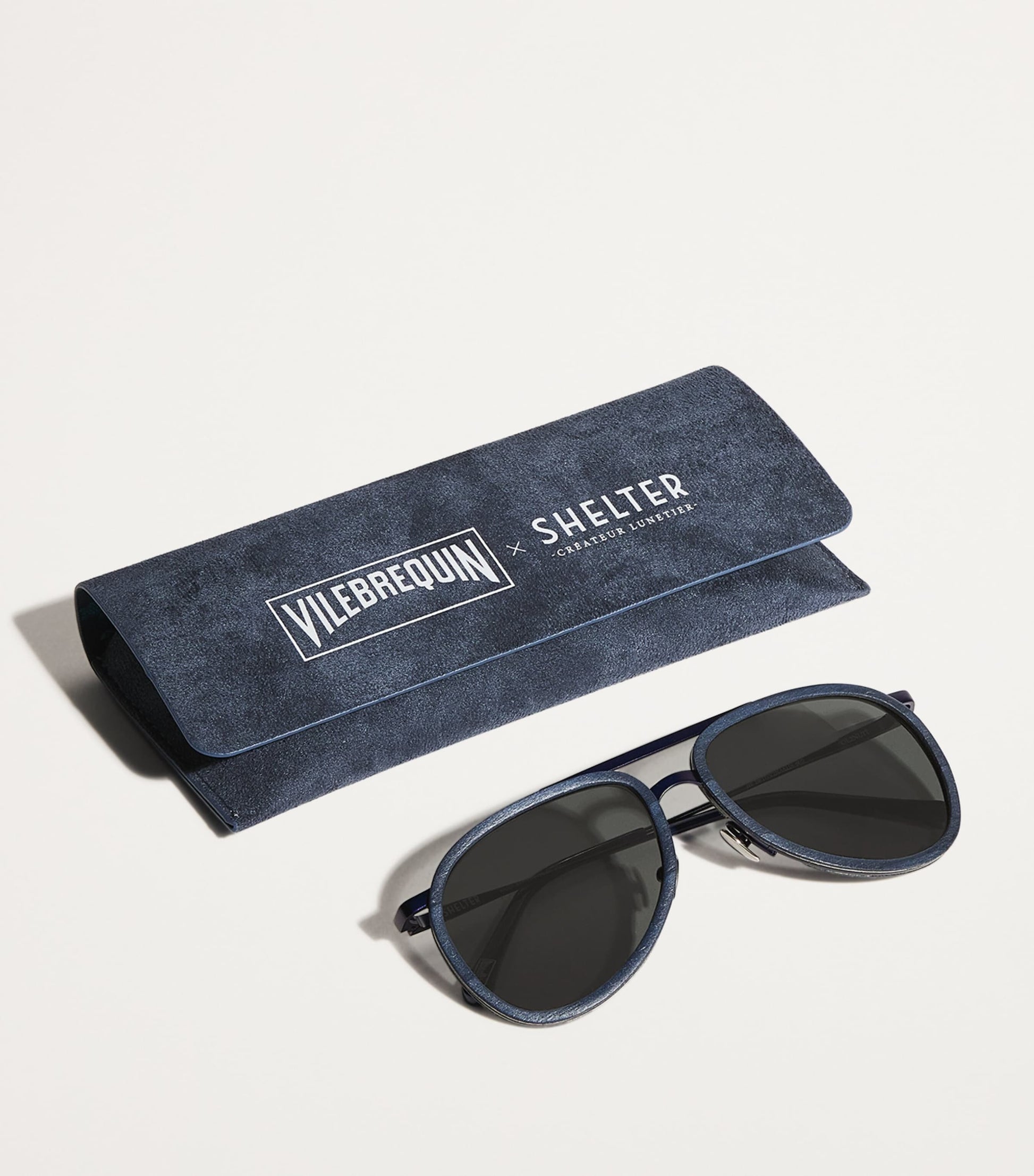Vilebrequin x Shelter Wood Frame Sunglasses