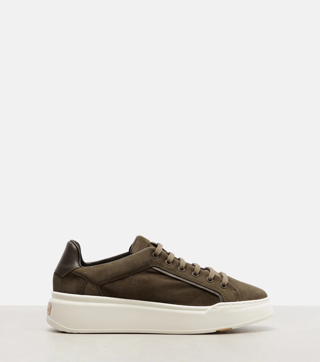 Max Mara - Suede platform sneakers