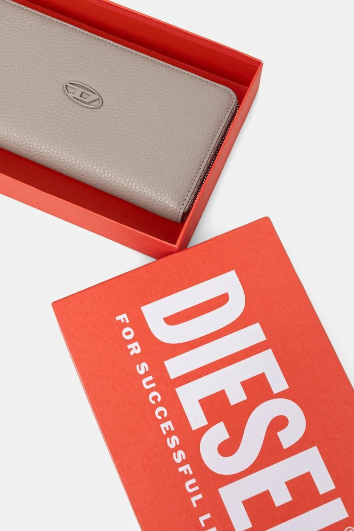 Diesel HISSU EVO CONTINENTAL ZIP Deri Cüzdan
