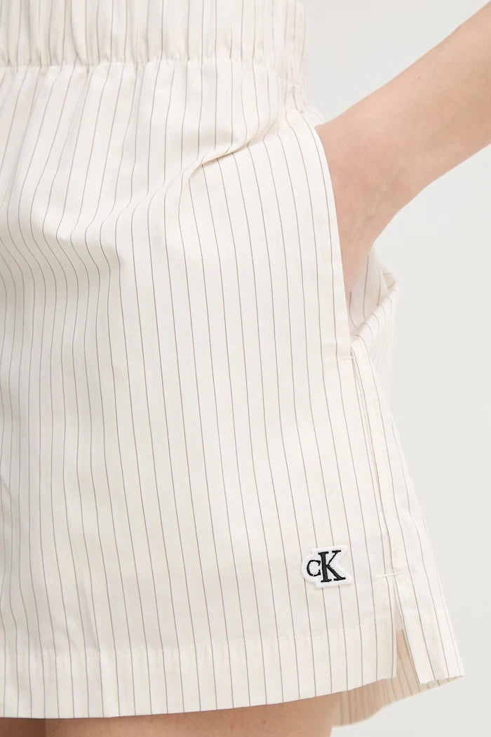 Calvin Klein Jeans kadın pamuklu şort