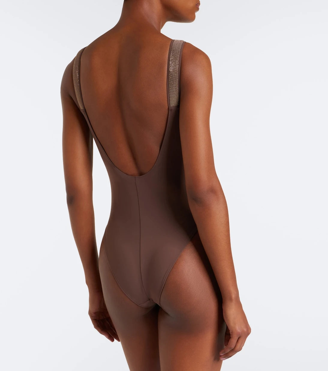 Brunello Cucinelli - Open-back swimsuit
