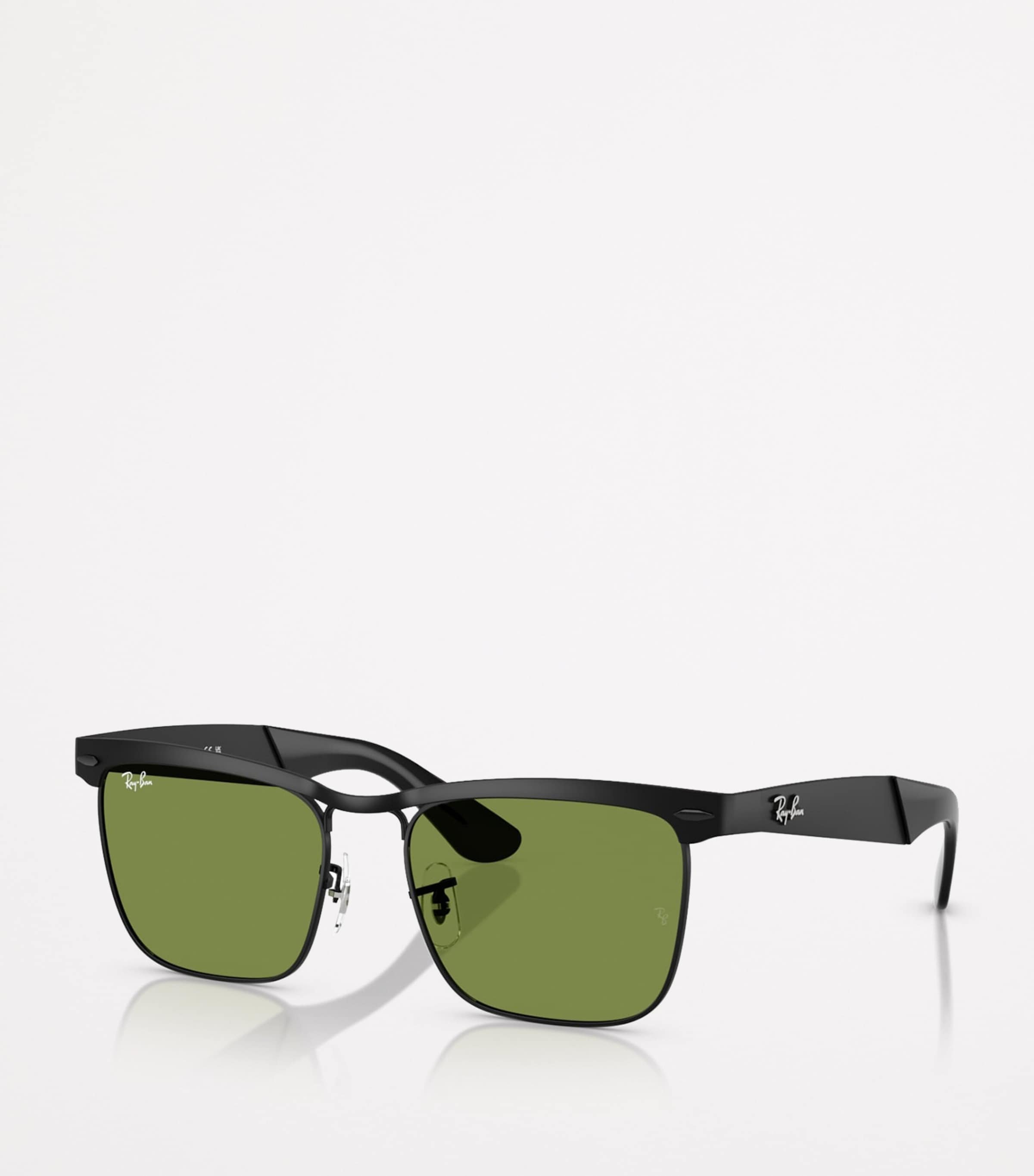 Ray-Ban Black RB3875 Wayfarer Deluxe Square Sunglasses