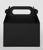 Saint Laurent Black Embossed Take-Away Box Bag