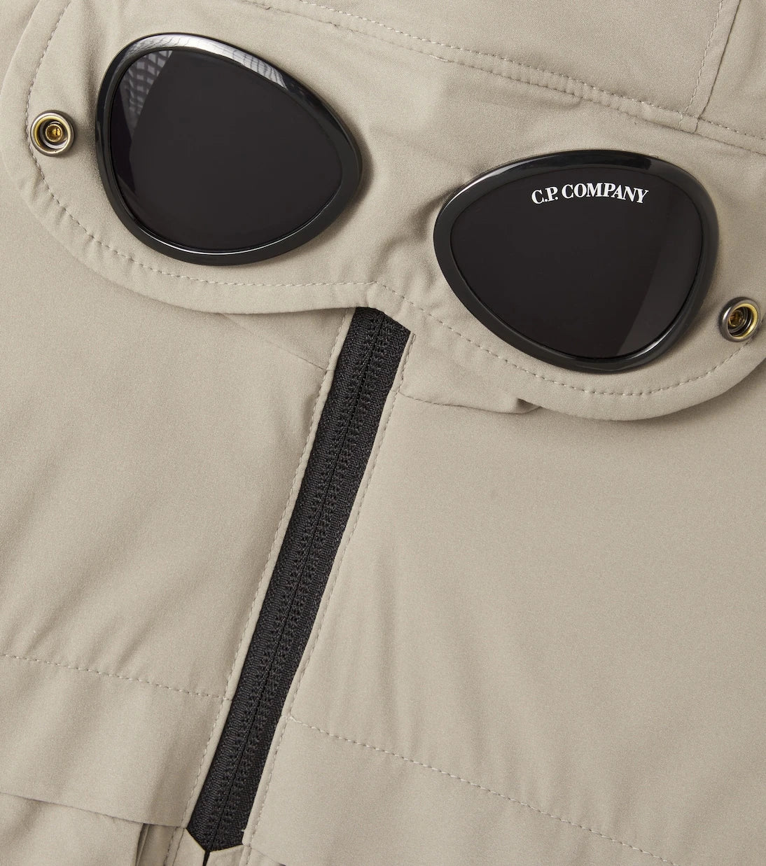C.P. Company Kids - Goggle hooded jacket