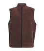 Skims Brown Polar Fleece Gilet