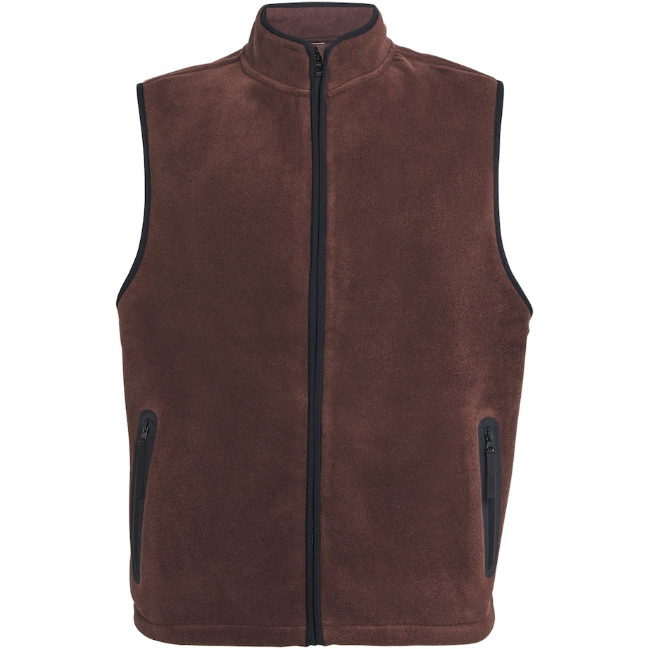 Skims Brown Polar Fleece Gilet