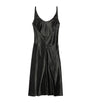 Balenciaga Black Midi Slip Dress