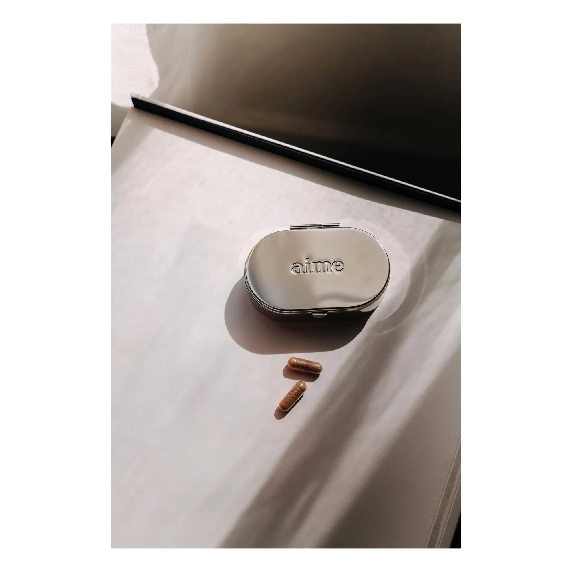 AIME - The Travel Pillbox | Silver