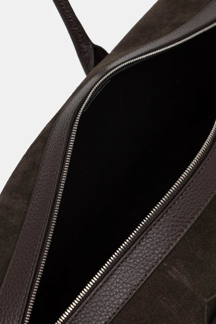 Yuzefi чанта tote дамска от велур BRIOCHE DUFFLE