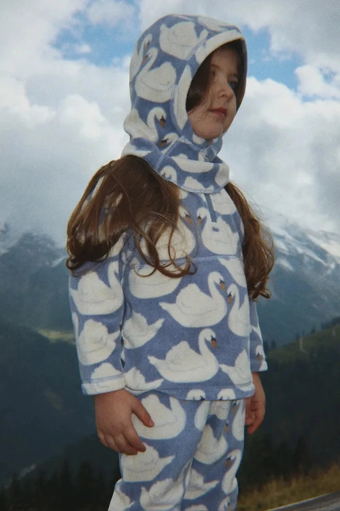 Çocuklar için polar spor pantolon TAVI FLEECE PANTS GRS