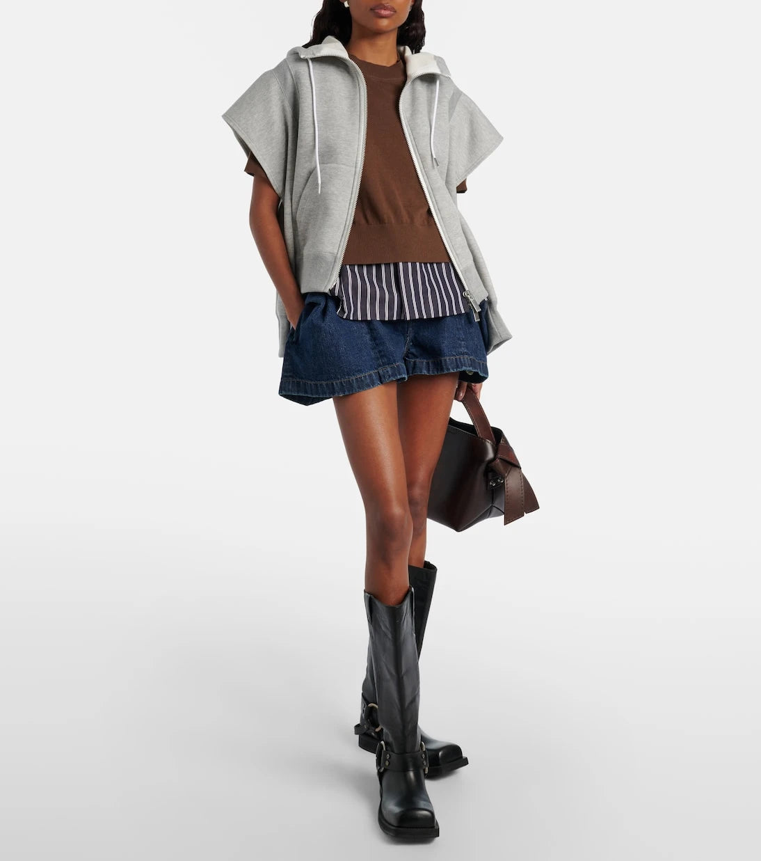 Sacai - Denim shorts