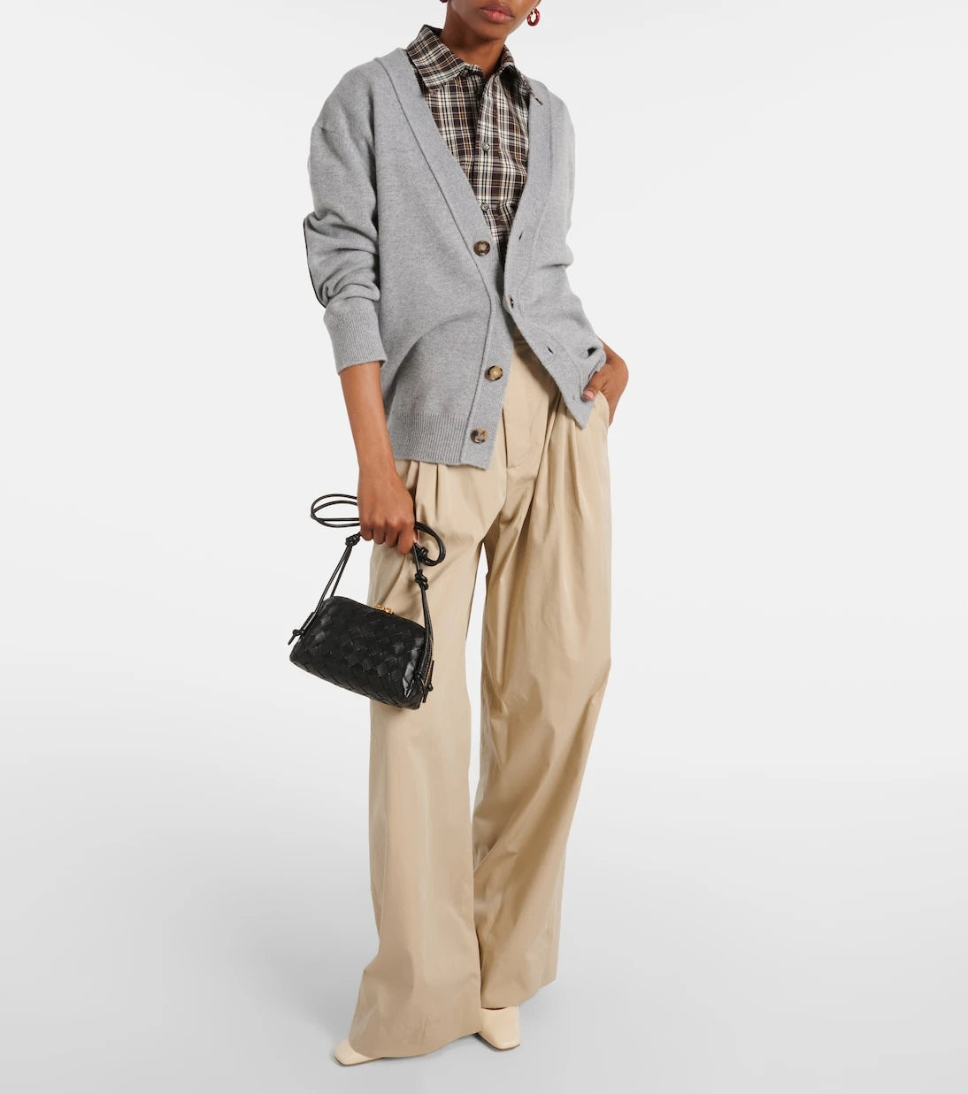 Bottega Veneta - Concert Mini Intrecciato leather pouch