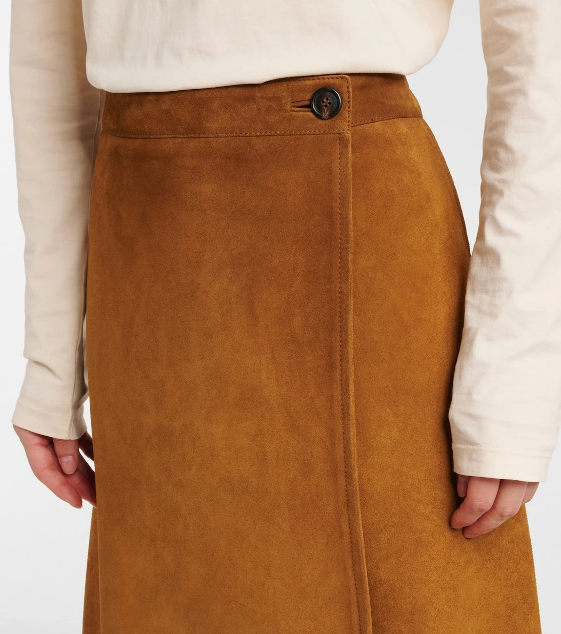 Miu Miu - Suede miniskirt
