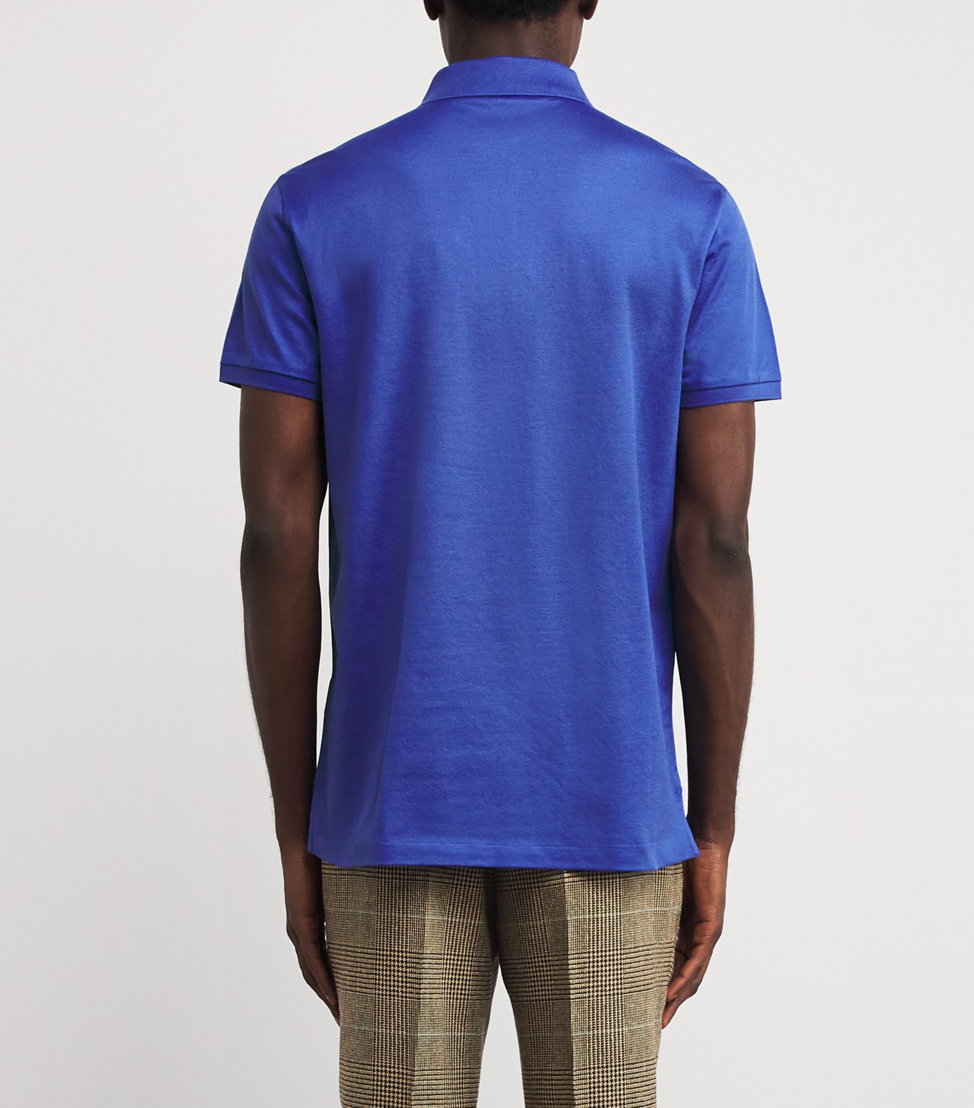 Ralph Lauren Purple Label Cotton Standing Horse Polo Shirt