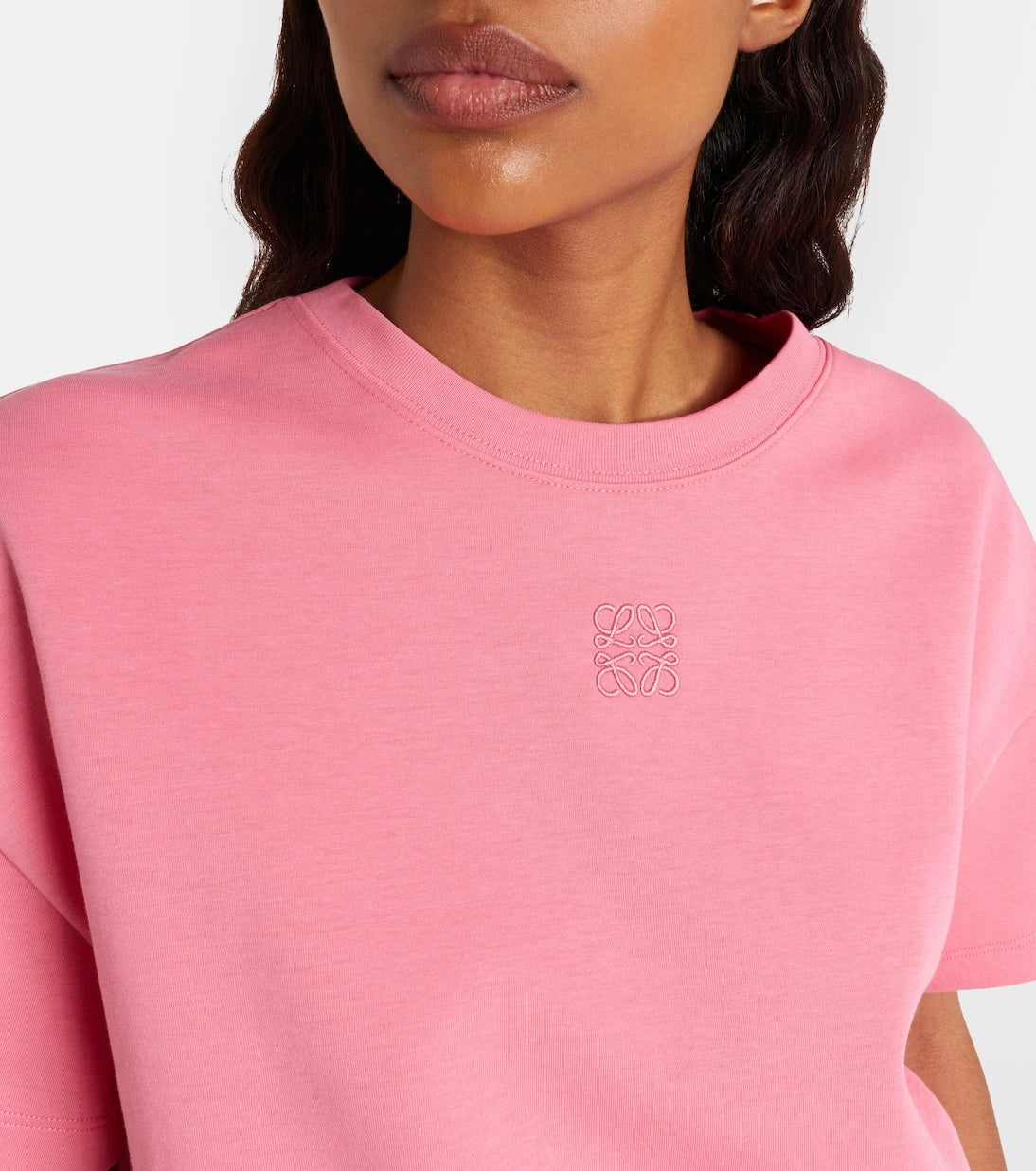 Loewe - Anagram cotton-blend jersey T-shirt