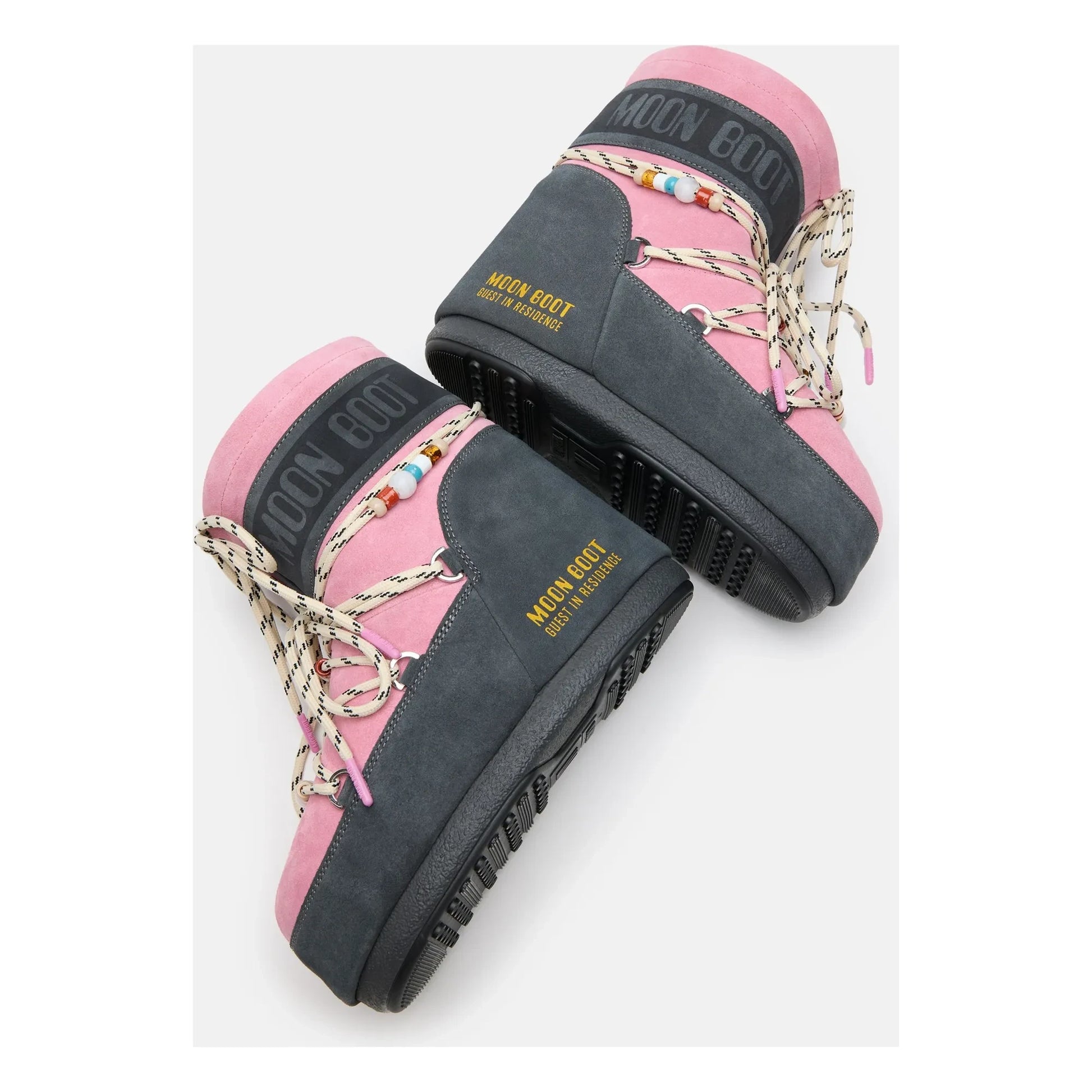 Moon Boot - MB x Guest in Residence Icon Low Suede Boots | Pink
