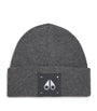 Moose Knuckles Wool Logo Beanie