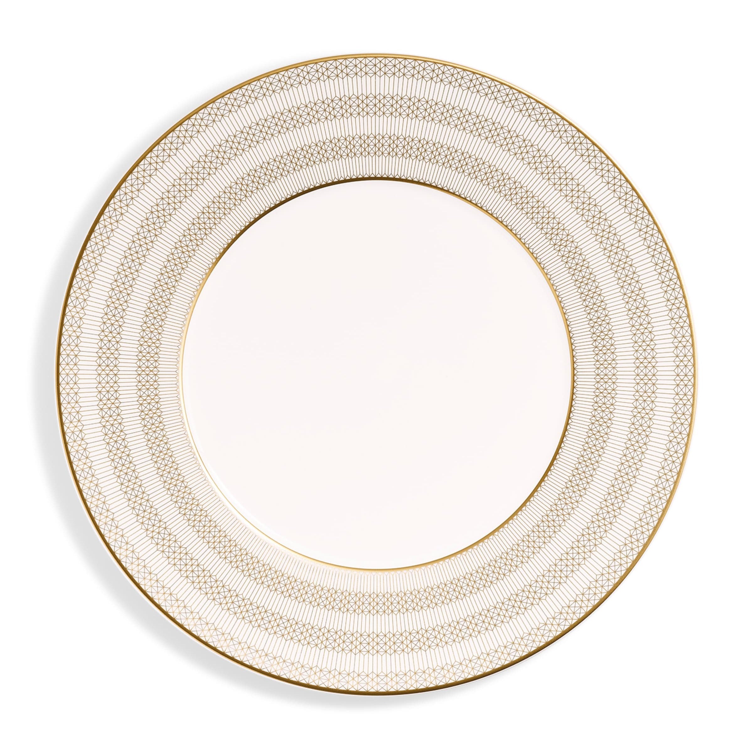 Set of 2 Arcadia Gold Dinner Plates (27cm)