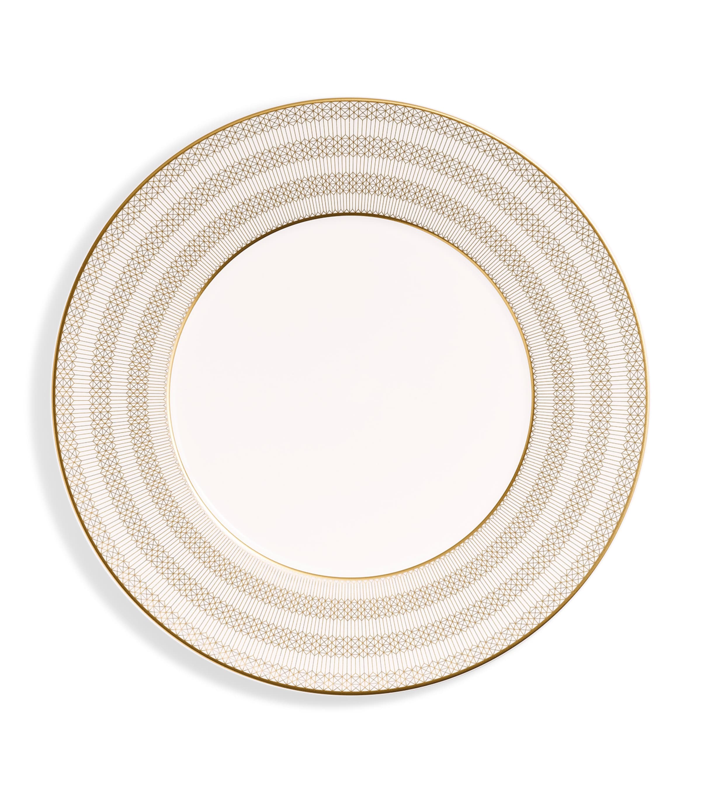 Set of 2 Arcadia Gold Dinner Plates (27cm)