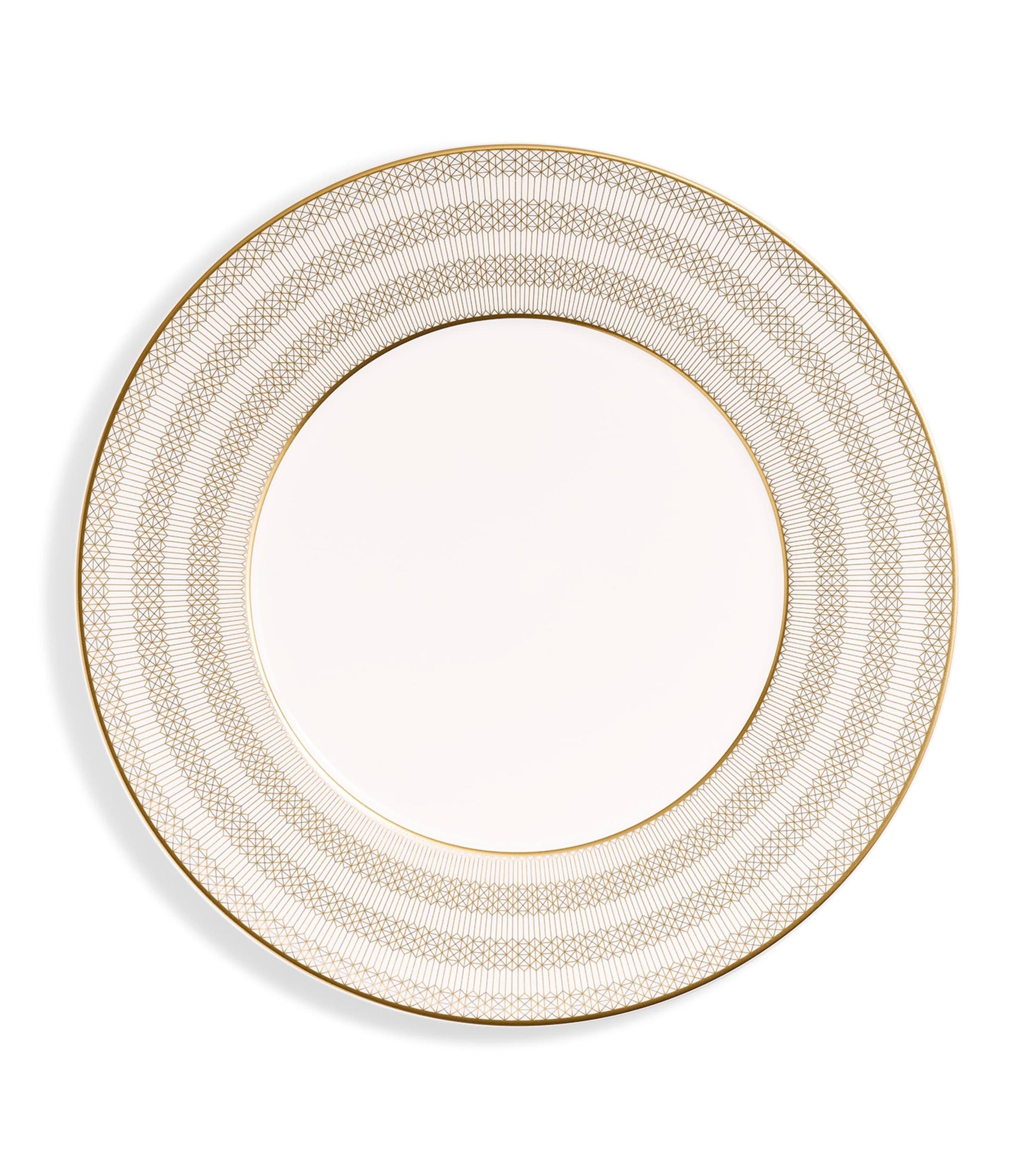 Set of 2 Arcadia Gold Dinner Plates (27cm)