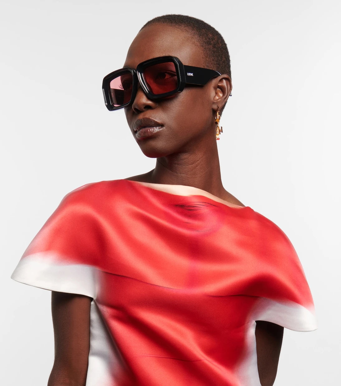 Loewe - نظارات شمسية مربعة من بولاز إيبيزا