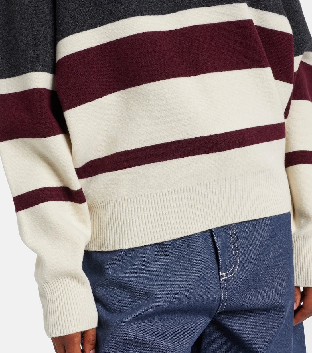 Róhe - Wool and cashmere polo sweater