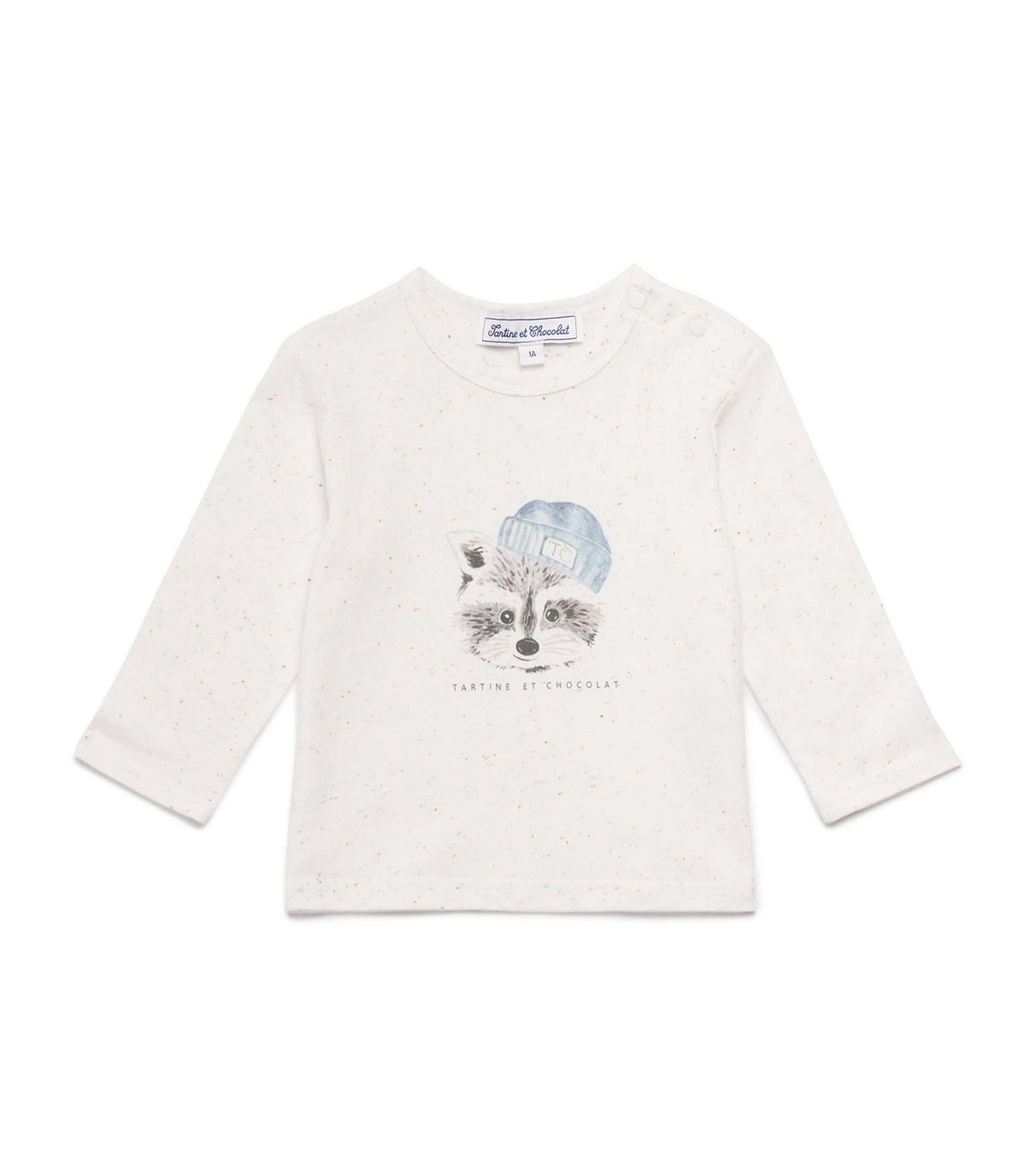 Cotton-Blend Raccoon Print T-Shirt (3 Months-4 Years)