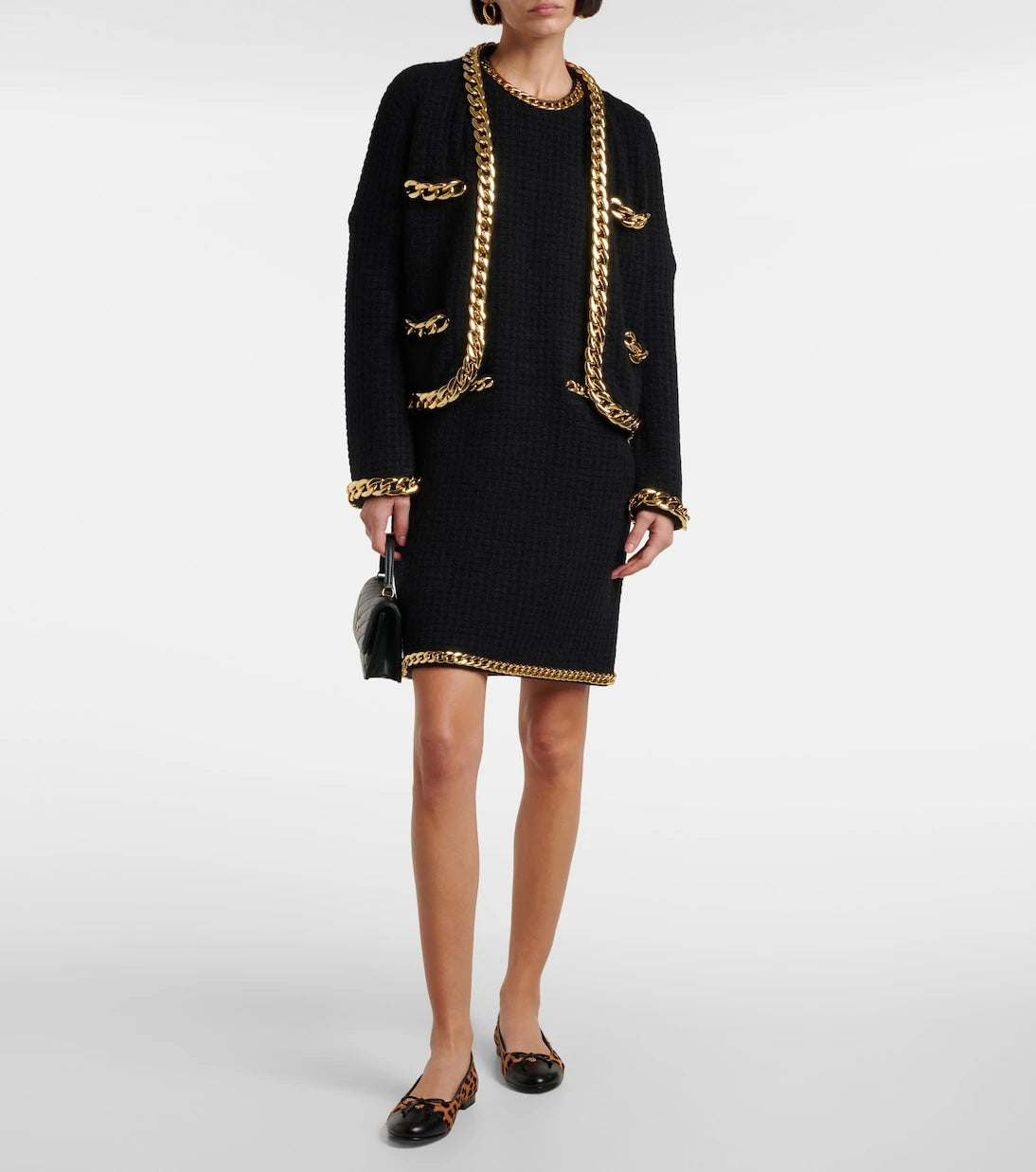 Tory Burch - Leopard-print calf hair and leather ballet flats