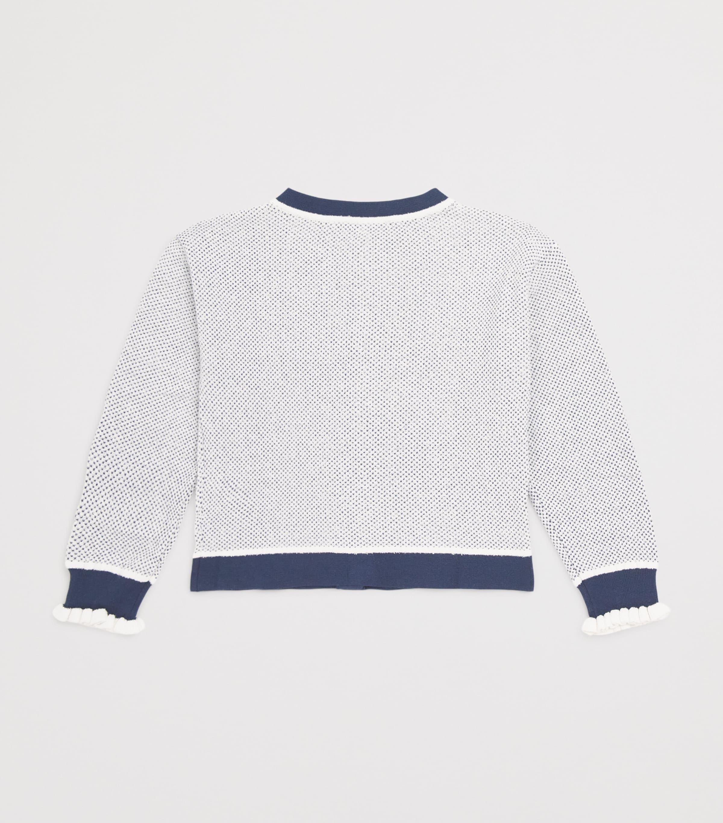 Emporio Armani Kids Waffle-Knit Cardigan (4-14 Years)