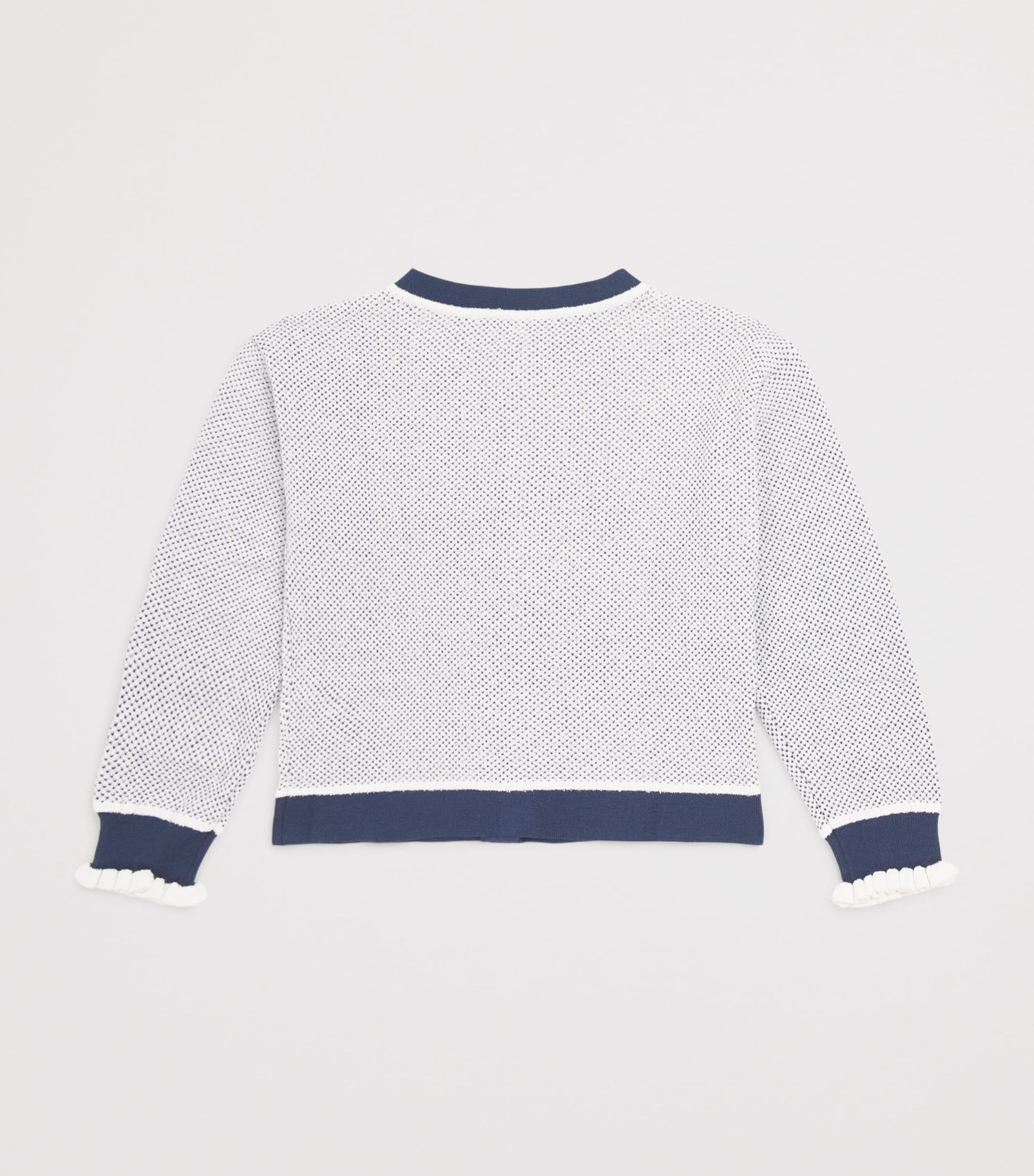 Emporio Armani Kids Waffle-Knit Cardigan (4-14 Years)