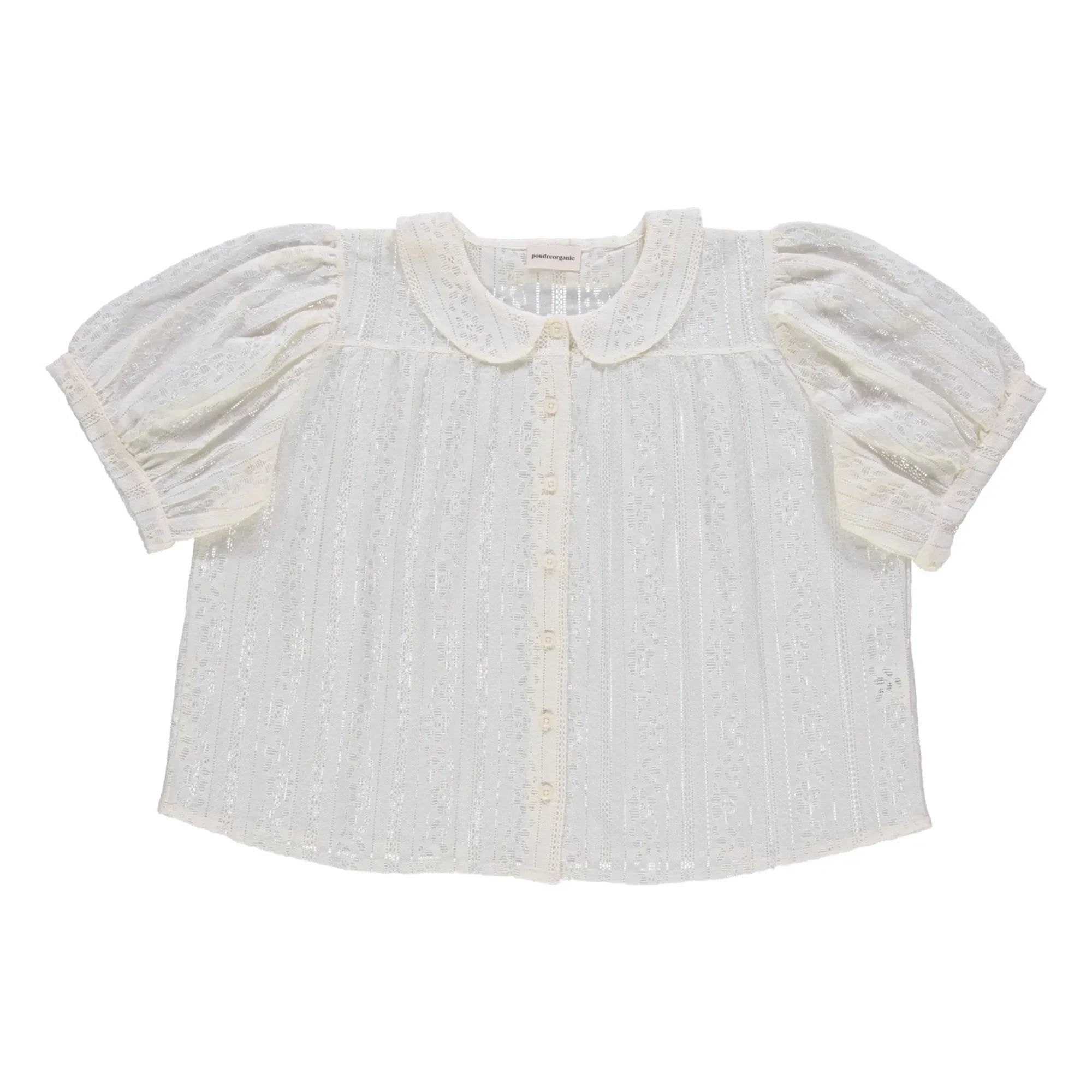 Poudre Organic - Ambre Dentelle blouse | Ecru