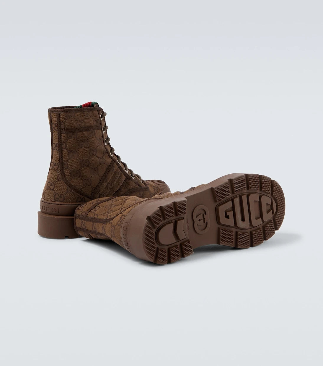 Gucci - أحذية الكاحل الجديدة Sherlin GG Canvas