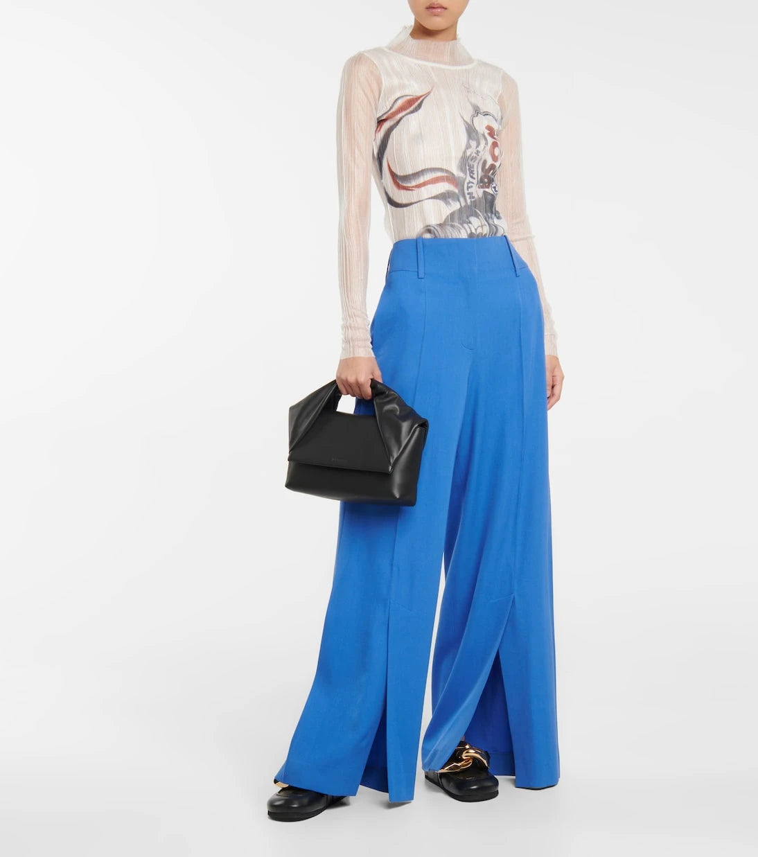 JW Anderson - توب شفّاف مطبوع