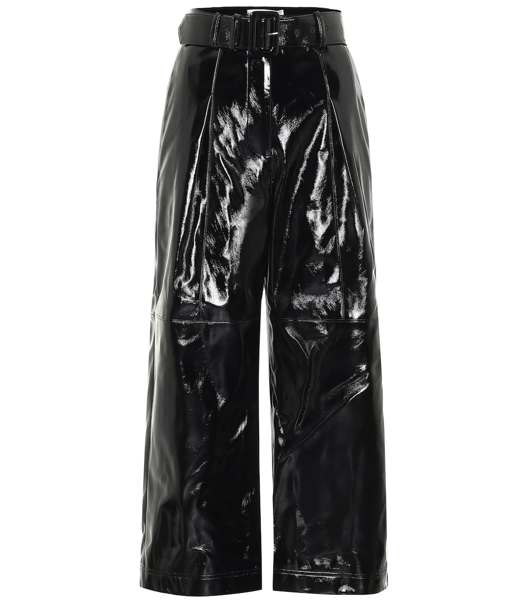 Self-Portrait - High-rise straight pants