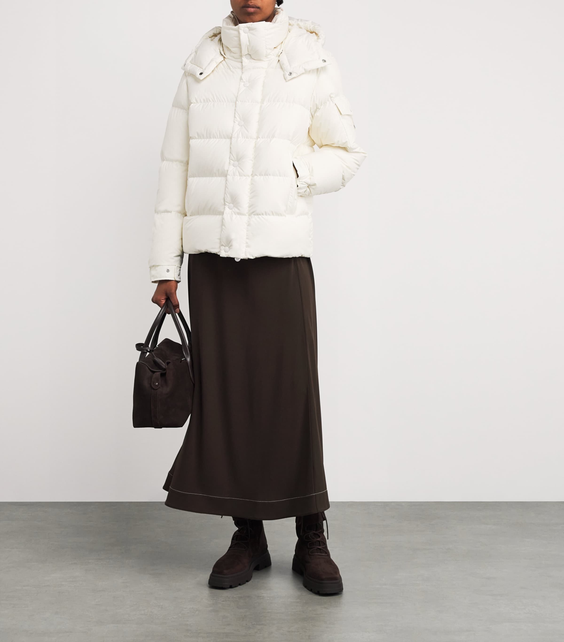 White Down Maya Puffer Jacket