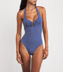 Eres Blue Legendaire Halterneck Swimsuit