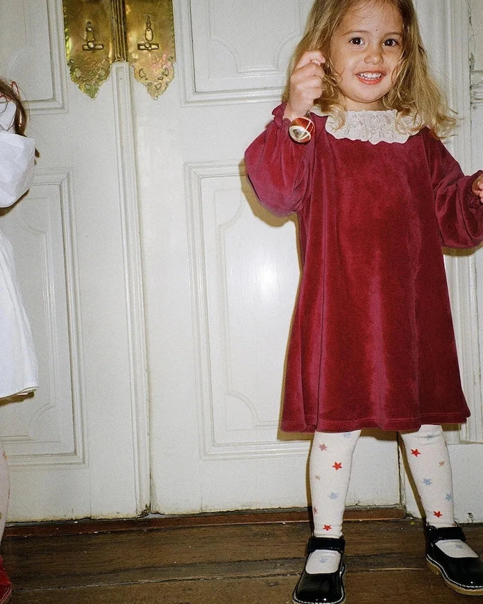 Konges Sløjd VENOLA DRESS GRS Çocuk Elbisesi