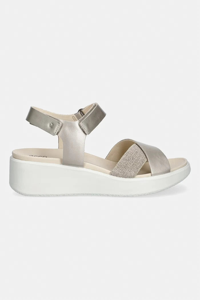 Ecco Сандали женски кожени Flowt Wedge LX W