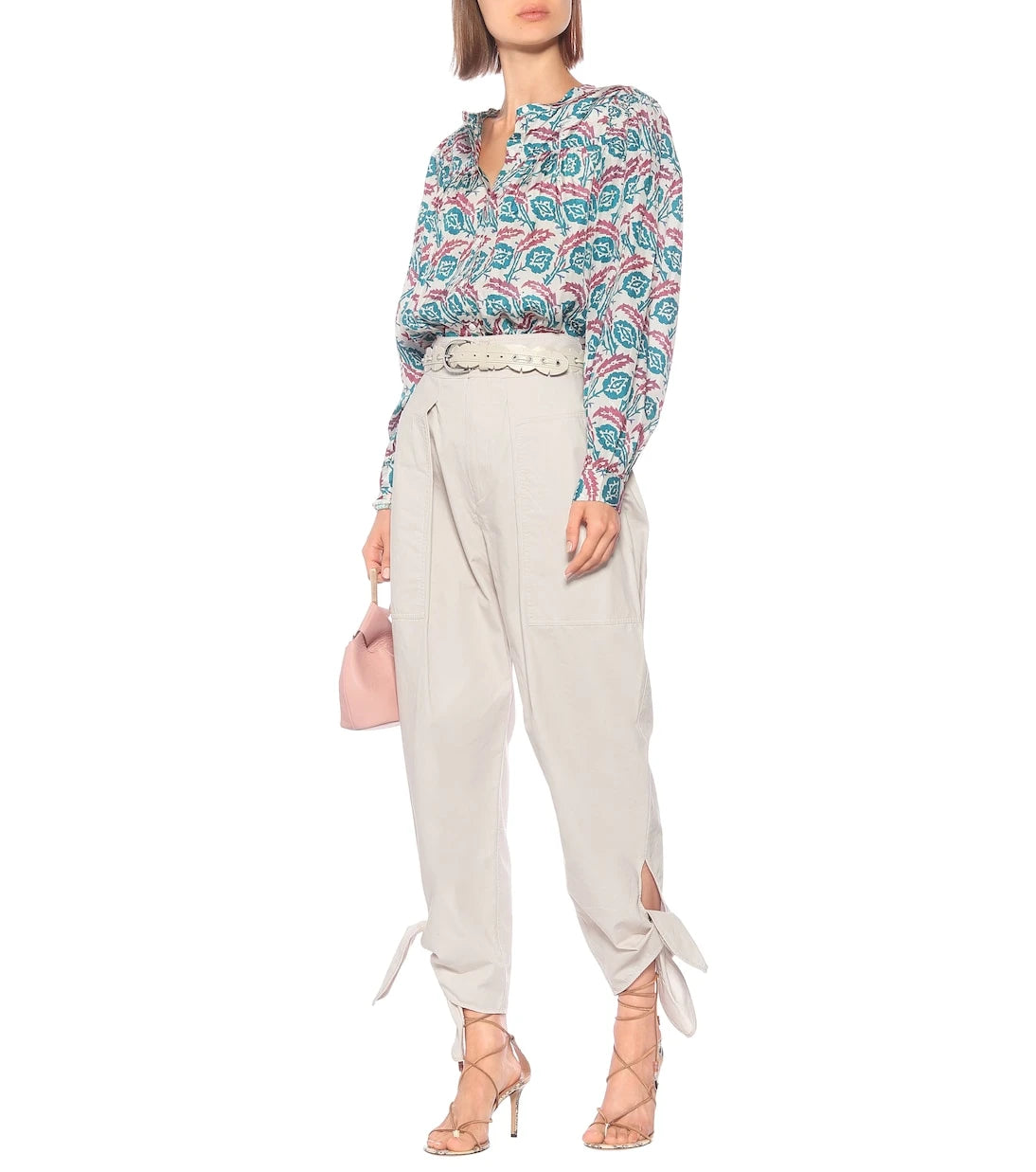 Isabel Marant - Gaviao high-rise cotton pants