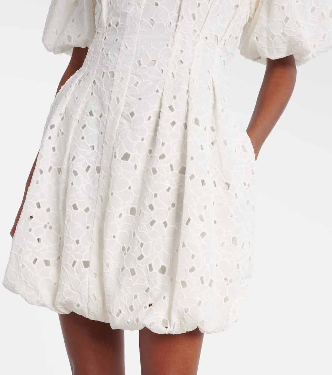 Simkhai - Cleo broderie anglaise cotton minidress