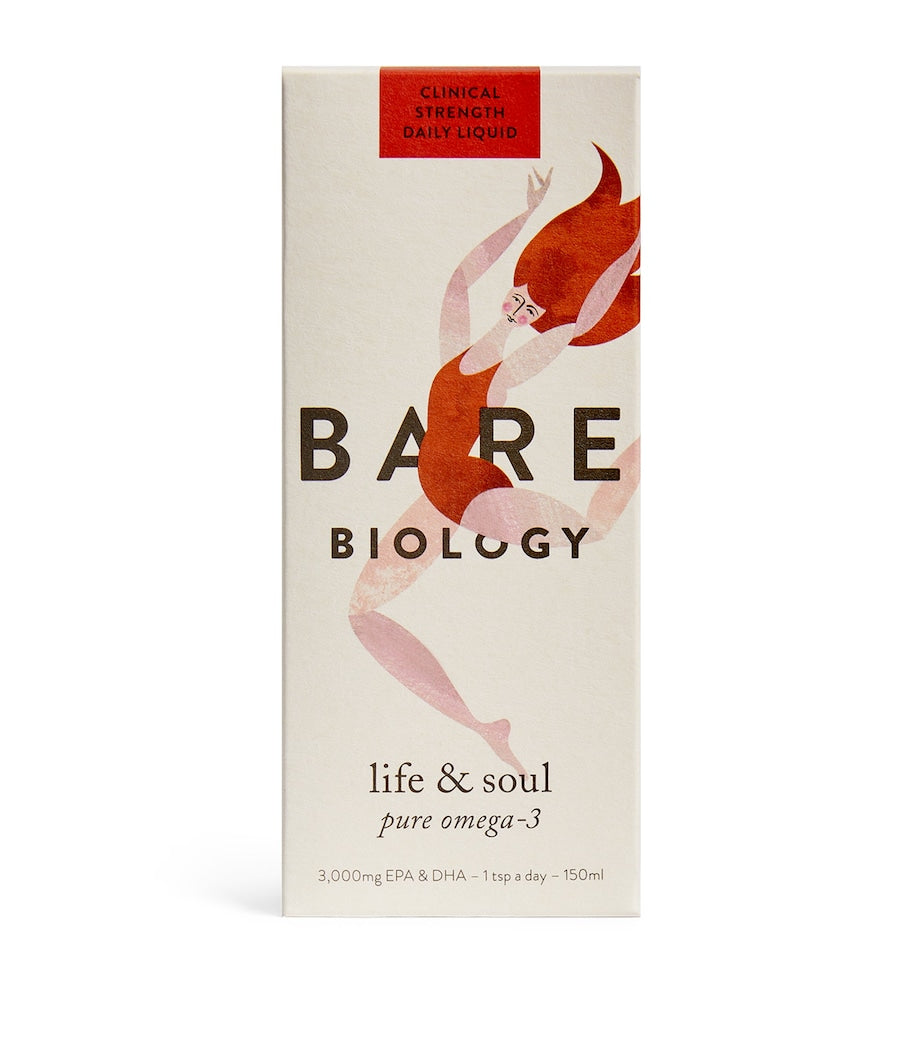 Bare Biology Life & Soul: Pure Omega-3 Liquid (150ml)