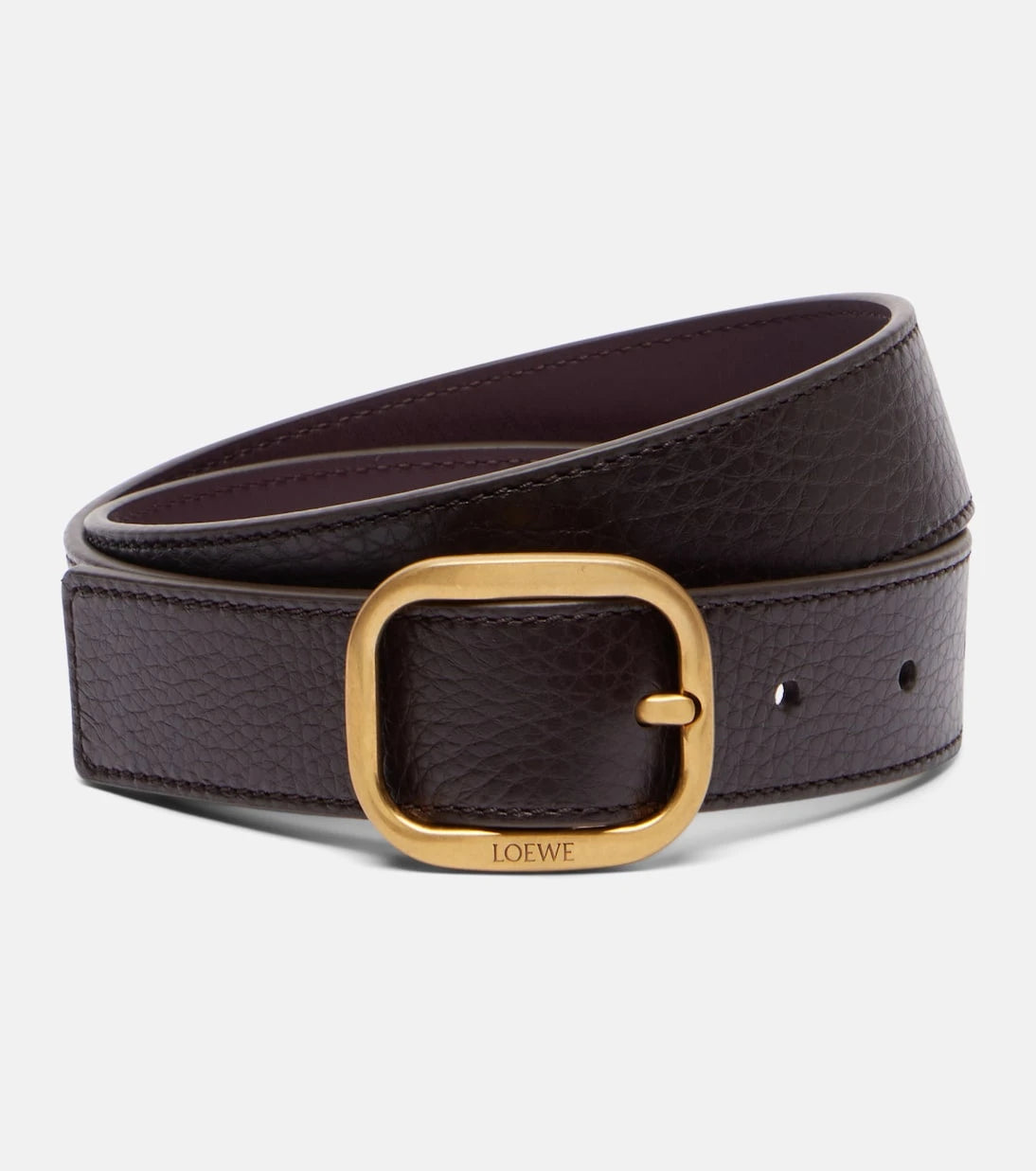 Loewe - Rounded leather belt