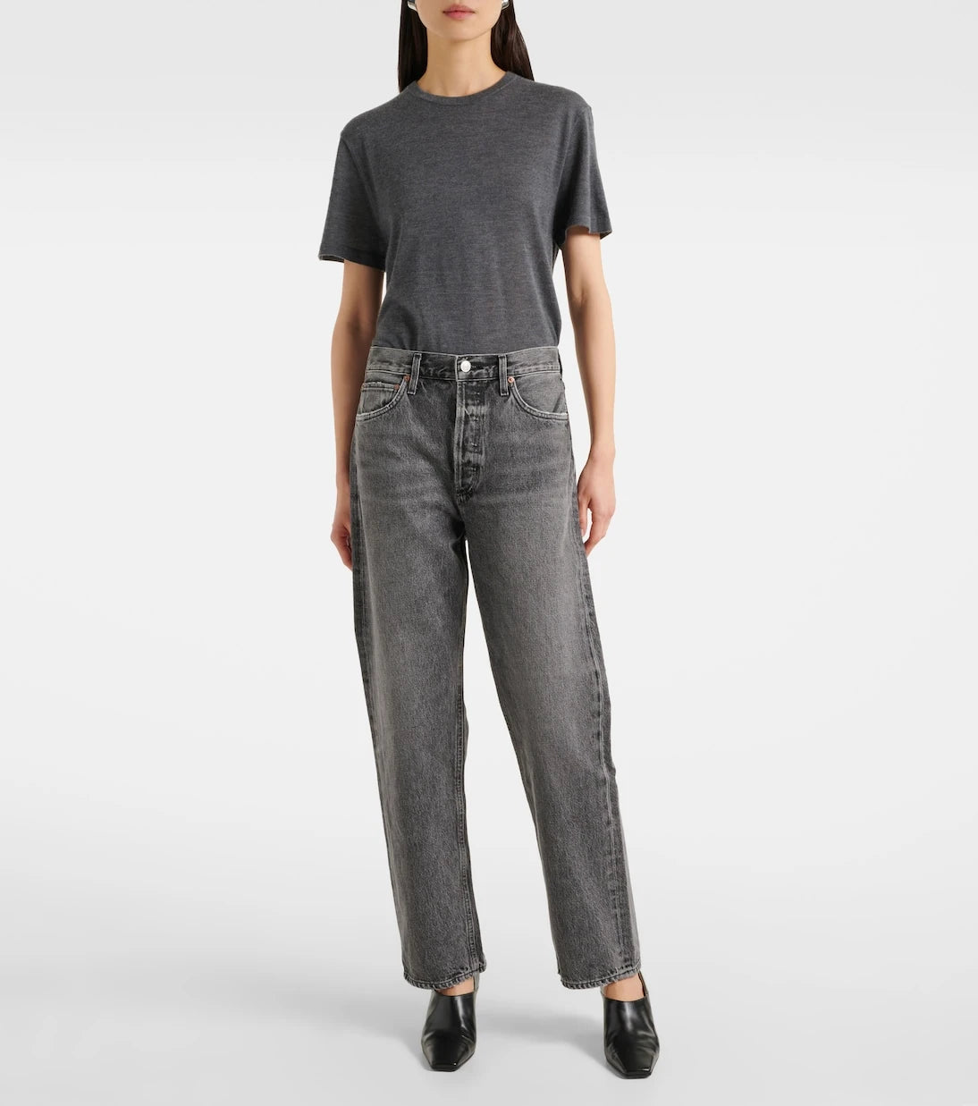 Agolde - 90's mid-rise straight jeans