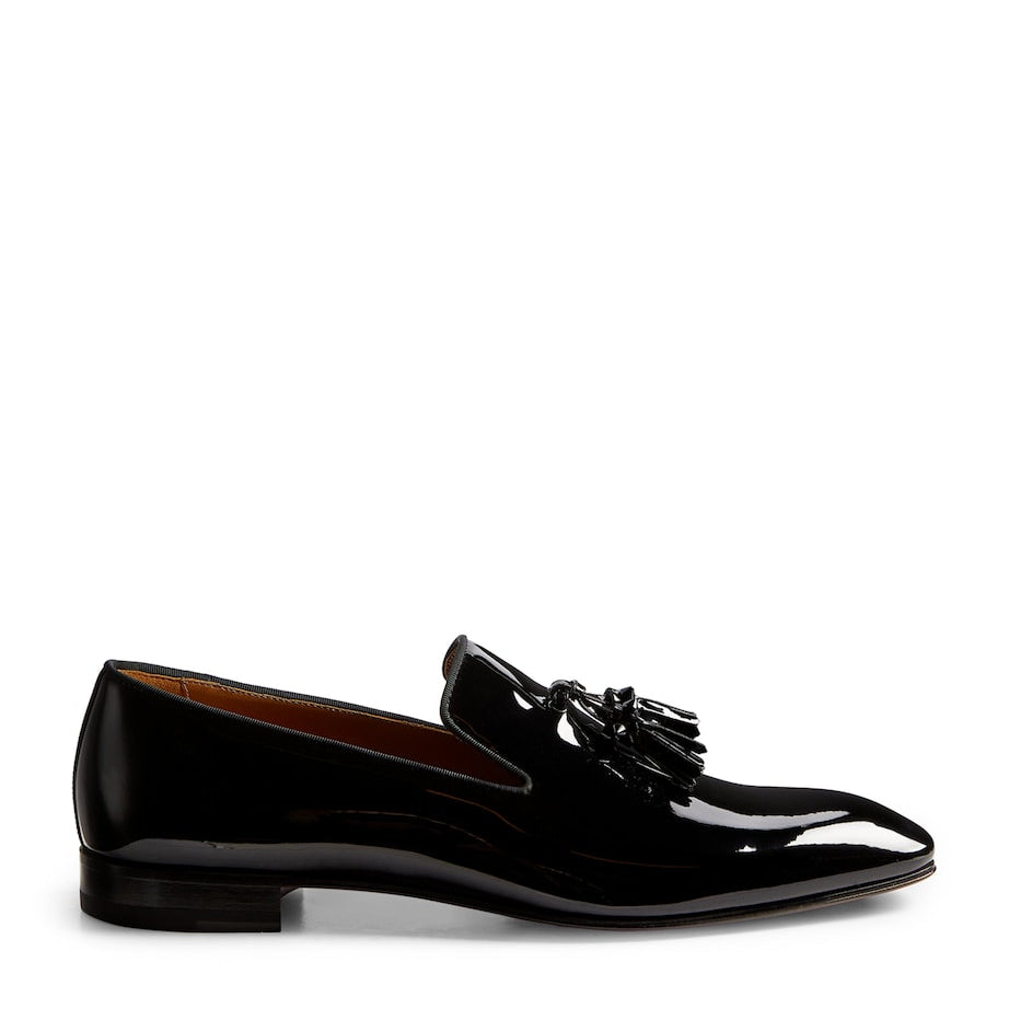 Dandelion Tassel Patent Loafers