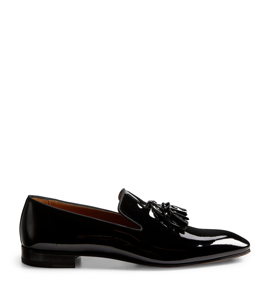Dandelion Tassel Patent Loafers