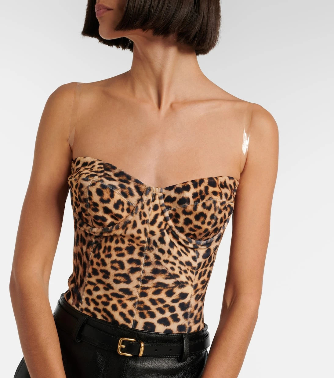 Norma Kamali - Mio printed bodysuit