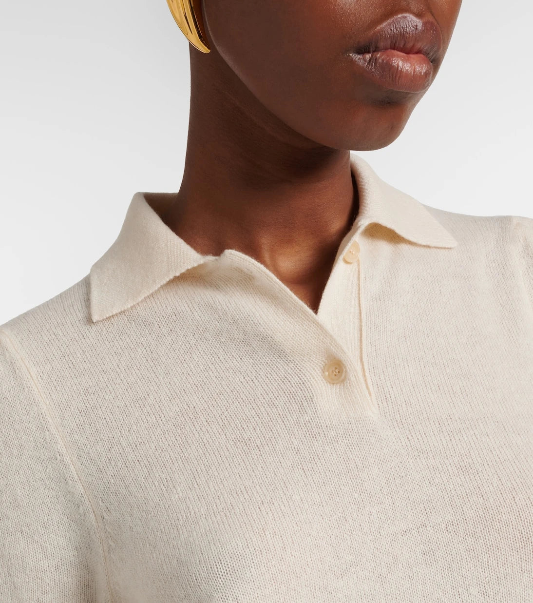 Jardin des Orangers - Cashmere polo sweater