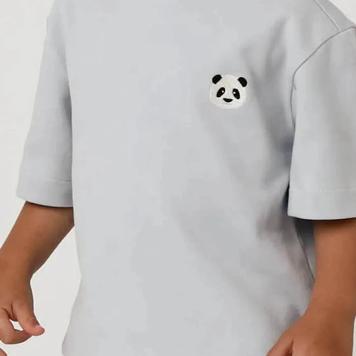 Donsje Jarne T-Shirt Panda Çocuk Tişörtü