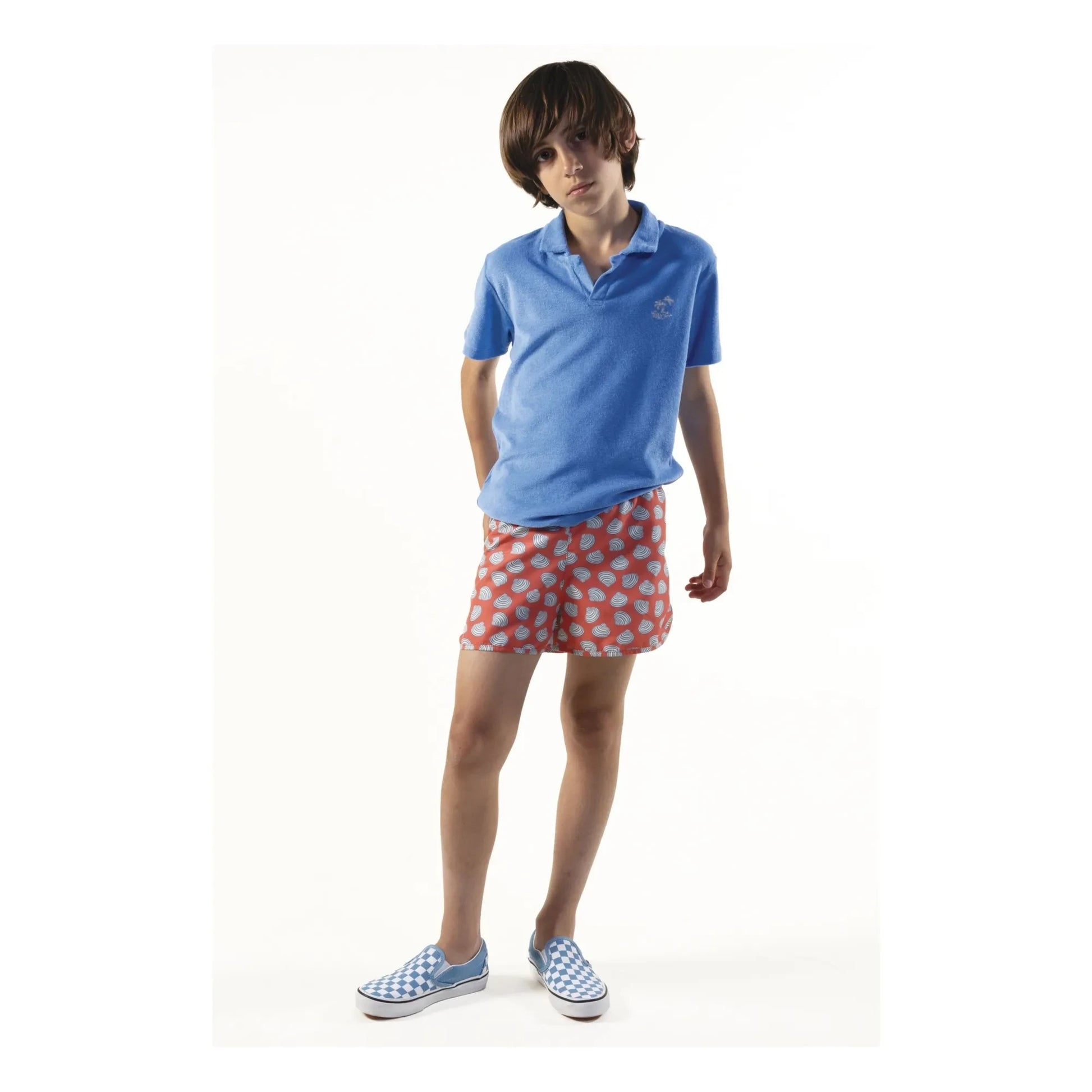 Sunchild - Short de Bain Luis Coquillages | Tangerine